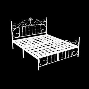 <span class=keywords><strong>Letto</strong></span> <span class=keywords><strong>Matrimoniale</strong></span> King Size Resistente Stile Europeo Arredamento Camera da <span class=keywords><strong>Letto</strong></span> Lussuoso Telaio Dorato Design Semplice <span class=keywords><strong>Letto</strong></span> in Metallo per Hotel - Product Image 4