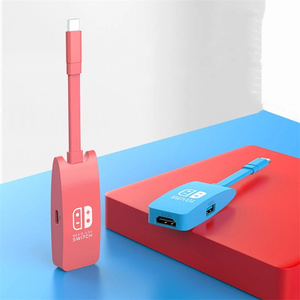 Base de Conexión para Nintendo Switch, Accesorios <span class=keywords><strong>HUB</strong></span>, Estación de Acoplamiento Tipo <span class=keywords><strong>C</strong></span> a 4K 60hz HDTV <span class=keywords><strong>USB</strong></span> 3.0 PD <span class=keywords><strong>Macbook</strong></span> <span class=keywords><strong>Air</strong></span> <span class=keywords><strong>M1</strong></span> Pro - Product Image 1