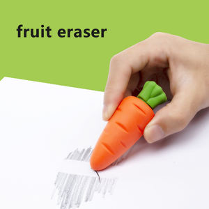 어린이 학용품을위한 도매 큰 덩어리 분리 가능한 만화 과일 귀여운 지우개 - Product Image 5
