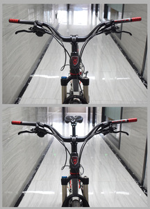 Réveillez la <span class=keywords><strong>poignée</strong></span> d'hirondelle guidon de vélo de montagne en alliage d'aluminium <span class=keywords><strong>vtt</strong></span> 31.8*620MM <span class=keywords><strong>poignée</strong></span> de guidon longue de vélo - Product Image 5