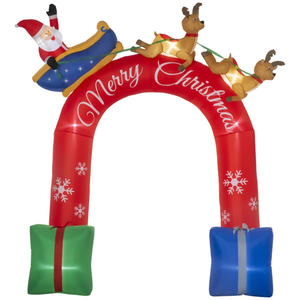 DB <b>Christmas</b> Outdoor Holiday Yard <b>Decorations</b> Inflatable <b>Gingerbread</b> House Archway Customizable - Product Image 3