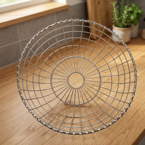 Elegant High Quality Metal Eco-Friendly Mini Fruit <b>Basket</b> Handles Multi-Color Options Customizable OEM Everyday Use <b>Storage</b> - Product Image 2
