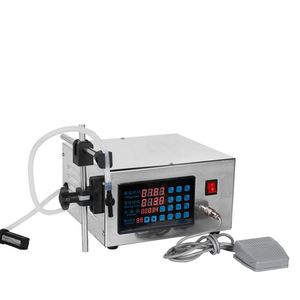 Machine semi-automatique électrique de haute précision 5-3500 ml pour le remplissage numérique de liquides en sachets/bouteilles (aliments, boissons, huiles) - Product Image 3