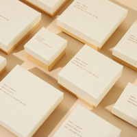 Boîtes d'emballage personnalisées avec logo, boîtes en papier de luxe haut de gamme, boîtes à bijoux en gros, petites boîtes à pendentifs, boîtes cadeaux pour bijoux, faible MOQ