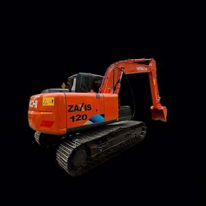 Excavatrice d'occasion Hitachi ZX120 de haute qualité d'origine japonaise avec moteur Isuzu, pompe et boîte de vitesses à vendre - Product Image 1