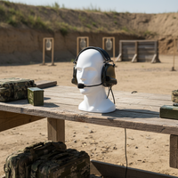 Casque de communication tactique ZTAC Z051 C III à prix d'usine, étanche IPX-6, conception à crochet d'oreille, autonomie de plus de 20 heures, réduction du bruit