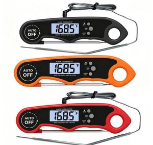 Meilleur cadeau de Noël : <span class=keywords><strong>Thermomètre</strong></span> alimentaire durable avec sonde externe et alarme, idéal pour la cuisson au <span class=keywords><strong>four</strong></span> et au micro-ondes - Product Image 1
