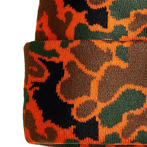 Bonnet d'hiver personnalisé 100 % acrylique avec logo sur mesure, style hip-hop, chaud, tricoté, pour voyage, impression numérique - Product Image 4