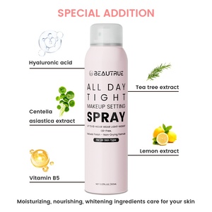 BEAUTRUE, superventas, Etiqueta Privada, 150ml, ajuste <span class=keywords><strong>de</strong></span> <span class=keywords><strong>maquillaje</strong></span>, Control <span class=keywords><strong>de</strong></span> aceite en aerosol, 16h, ajuste <span class=keywords><strong>de</strong></span> <span class=keywords><strong>maquillaje</strong></span> impermeable <span class=keywords><strong>de</strong></span> larga duración - Product Image 4