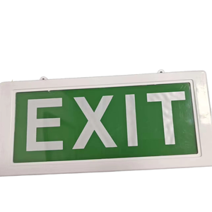 3W 비상 3 시간 신호등, 피난 출구, AC85-265V, 안전 표시, 화재 경보기 - Product Image 1