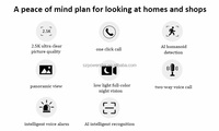 1080P 3MP 5MP PTZ WIFI caméra sans fil 8MP extérieur bidirectionnel Audio dôme sécurité IP suivi automatique CCTV caméra réseau