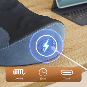 Masajeador automático de almohada Shiatsu con función de amasado, rodillo de calefacción para el cuello, nuevo diseño, dispositivo de salud para uso doméstico para relajar el cuerpo - Product Image 3