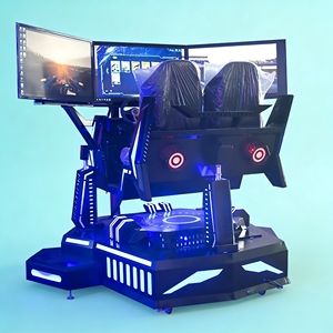 Cockpit de simulation de course professionnel 6 DOF en aluminium extrudé, haute stabilité pour <span class=keywords><strong>club</strong></span> - Product Image 2