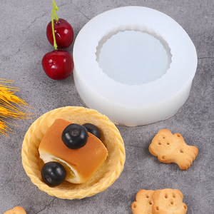 Stampo in Silicone a candela profumata fai da te <span class=keywords><strong>per</strong></span> fare la simulazione di pane <span class=keywords><strong>crostata</strong></span> di uova <span class=keywords><strong>crostata</strong></span> torta di Mousse <span class=keywords><strong>per</strong></span> biscotti - Product Image 2