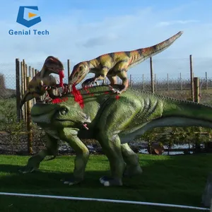 Geanimeerde Kerst Dinosaurussen Levensechte Animatronic Baby Dinosaurus Jungle Enorme Robotic Koning Sexs