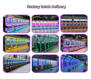 Playfun Pochi Rock Machine de jeu d'arcade de centre commercial avec jeu de lancer de balle, machine à prix et distributeur de cadeaux - Product Image 5