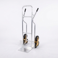 Chariot à main en aluminium pour monter les escaliers, chariot de transport pour entrepôt, brouette pour le déplacement d'objets en magasin