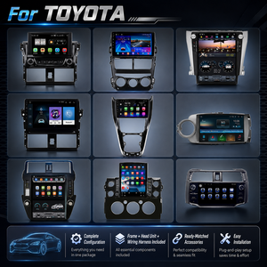Android Auto Inalámbrico para <span class=keywords><strong>Toyota</strong></span>, Marco para Pantalla de Coche, Reproductor Android para Coche, Radio CarPlay, Monitor de Navegación Bluetooth - Product Image 1