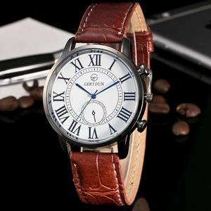 Reloj Deportivo de Cuarzo para Hombre con Correa Acrílica y Cristal de Zafiro con Números Romanos, Ecológico, Casual, Moderno, Minimalista y Sencillo - Product Image 3