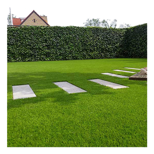 Alfombra de hierba Artificial de alta simulación, césped Artificial de pared verde, PP, para exteriores - Product Image 1