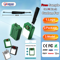 Batterie Li-Polymère Personnalisée PD 22.5W Mini Power Bank Portable 10000mAh Ultra Mince Charge Rapide Lampe LED Porte-clés Câble Type-C