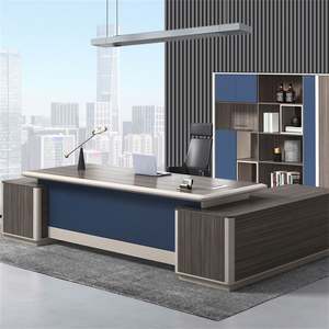 <span class=keywords><strong>Escritorio</strong></span> de oficina de madera, alta calidad, ejecutivo, de lujo - Product Image 6