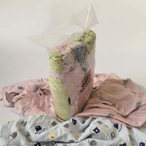 Trapos de Algodón 100% de Primera Calidad, Color Claro, de 10-25 kg, Trapos de Limpieza Industriales para Uso en Limpieza - Product Image 1