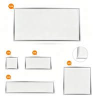 Panneau lumineux LED commercial à haute luminosité, lampe de plafond de bureau 36W 40W 48W, panneau lumineux LED rétroéclairé 595x595 600x600
