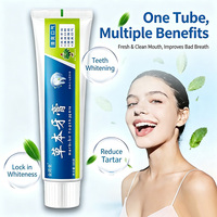 Dentifrice naturel à l'essence de plantes pour éliminer les taches de café et de thé, idéal pour les repas en restaurant et les rassemblements.