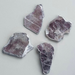 Nuevas llegadas: Mica púrpura natural, lepidolita, piedra mineral en bruto, espécimen de piedra sin pulir para la venta, decoración del hogar, decoración de Halloween - Product Image 2
