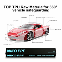 Film de protection de voiture en TPU PPF auto-réparateur de luxe USA, revêtement céramique nano haute brillance, anti-rayures, couleur camouflage changeante, protection UV à 99%