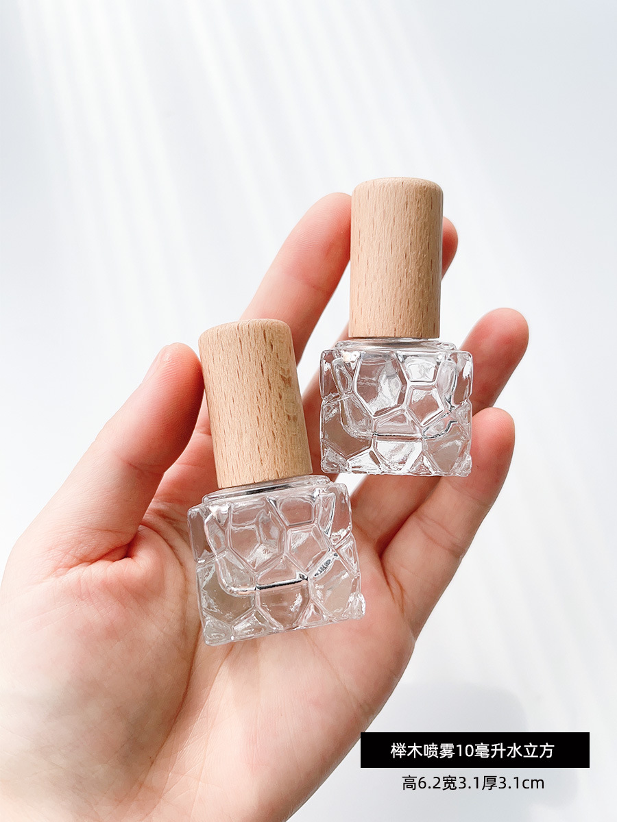 10ml-beech water cube-glass