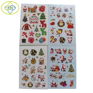 <span class=keywords><strong>Adesivi</strong></span> in Vinile Personalizzati 'Buon Natale' Fustellati Impermeabili per Regali - Product Image 5