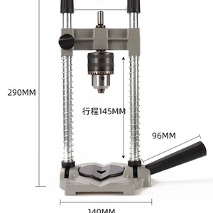 Electric Drill Stand Universal Table Mount For 1.5-13mm Drills With Auxiliary Handle Safety Support - Product Image 2