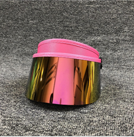 Style de mode populaire PC pare-soleil chapeau Protection UV visières de protection faciale peuvent être personnalisés LOGO