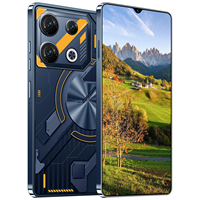 Teléfono GT10 Pro 5G con Batería de Larga Duración de 7000 mAh, Pantalla LED de 7.3 Pulgadas y 120 Hz, Cámara IA de 108 MP, 16 GB + 1 TB, Doble SIM + TF, Carga Rápida de 50 W, Voz