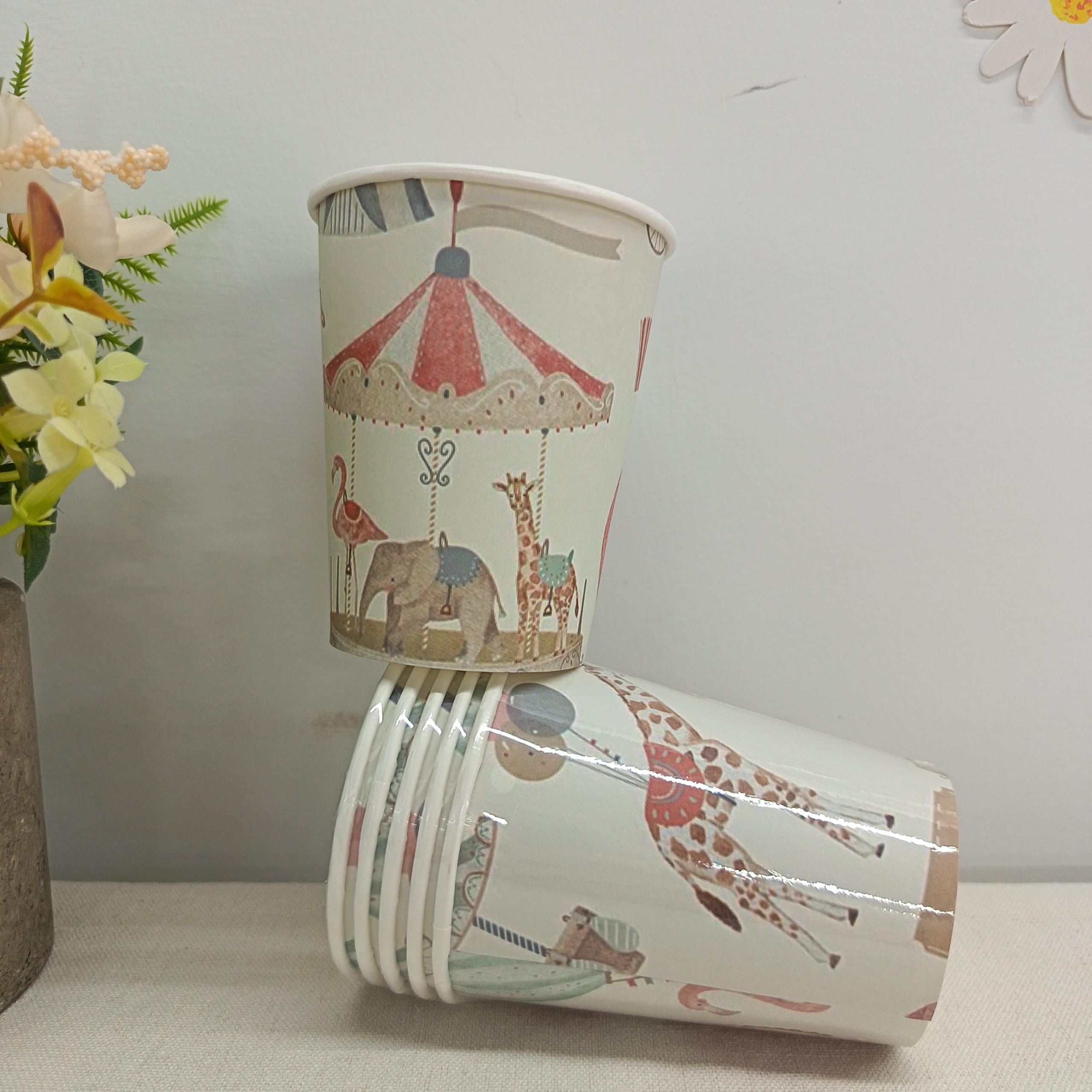white 9oz paper cup*8pcs