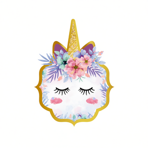 Party Love Piata Unicornio 45x55cm 12 Pcs Bag Party Decoration - Product Image 2