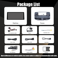 Panel de Audio Doble DIN Android de 12.3 Pulgadas para NISSAN Teana 2008-2012, Juego Completo de Cables con Función GPS y DSP
