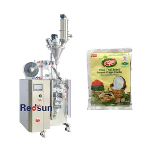 Redsun high speed 120 bag/min vertical small sachet bag powder packing filling machine spice coffee powder packaging machine