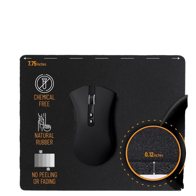 Factory Price Mouse Pad High Quality Gaming Mouse Pad Black Color and Blue Color Mouse Pad OEM Available