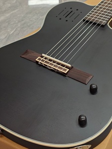 Guitarra Clásica Silenciosa CG100 de 6 Cuerdas con Diapasón de Palisandro y Aros de Ébano con Acabado Mate - Product Image 4