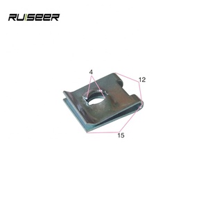 Tornillos de sujeción Oem Odm para placa de matrícula de coche, Tuercas de Clip Oem no estándar, M6, de acero inoxidable, tipo U - Product Image 5