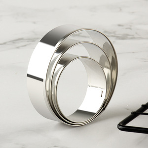 Ensemble de moules à biscuits <span class=keywords><strong>en</strong></span> acier inoxydable de qualité supérieure, trois pièces, offrant des résultats professionnels à un <span class=keywords><strong>prix</strong></span> abordable - Product Image 4