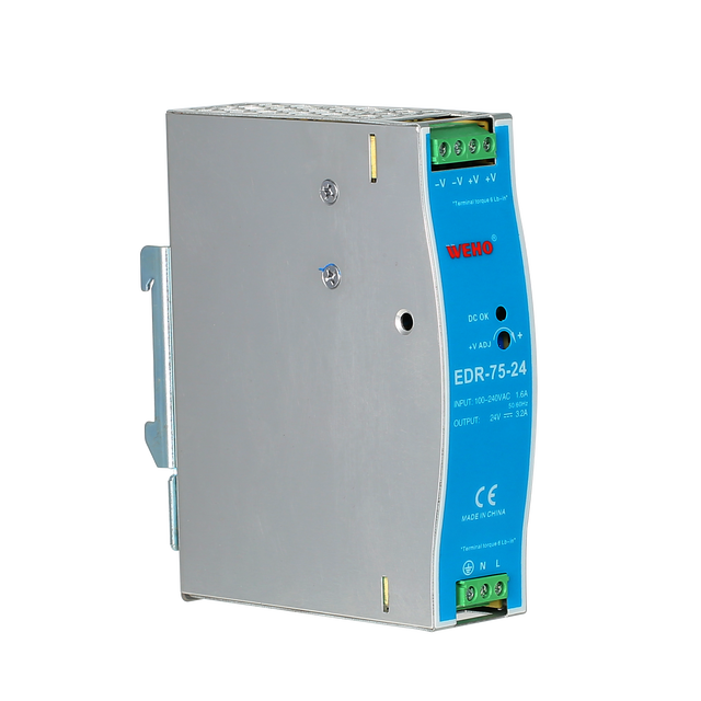 EDR 24V 75W 120W 150W 240W Smps Switching Power Supply AC to DC Single Output AC to DC Industrial Power Supply