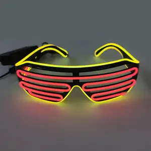 Venda quente Festa De Natal Light Up Óculos LED Glow Sticks Óculos