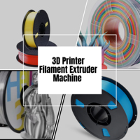 Mesin Pembuat Filamen 3D Industri ABS SJ35 Sekrup Tunggal Besar, Lini Produksi Filamen 3D, Laris Terjual