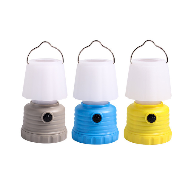 Portable Mini Battery Powered Tent Lamp With Flame High Quality 12pcs SMD Led Flame Camping Lamp Waterproof IPX3 Led Tent Lamp
