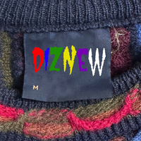 Pull en laine pour homme DiZNEW, taille plus, pull de créateur streetwear personnalisé de qualité supérieure