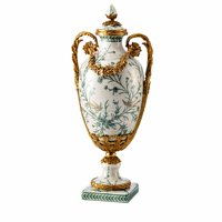 Lampe de bureau électrique traditionnelle de haute qualité, moderne, en laiton martelé doré, de luxe, pour hôtel, chevet, décorative, en céramique émaillée, LED DC